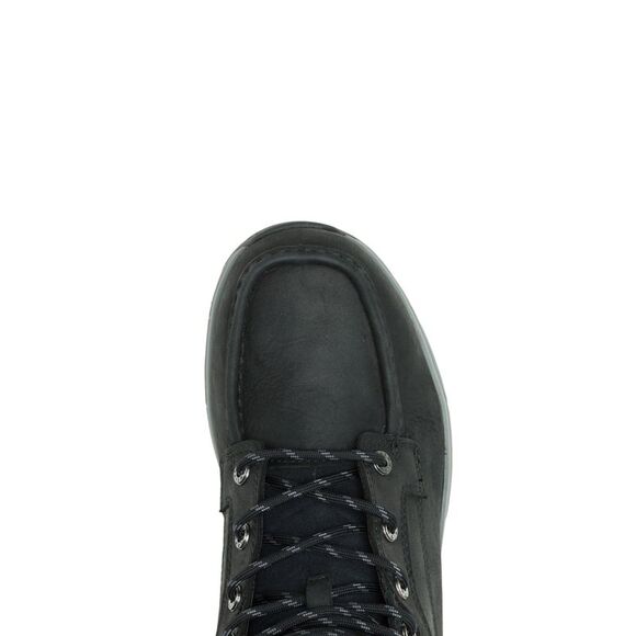 Wolverine Mens Ride Wedge Moc EB Waterproof Black Boots (NWT) - Picture 5 of 5